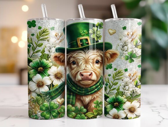 Baby Highland Cow St Patrick s Tumbler Review
