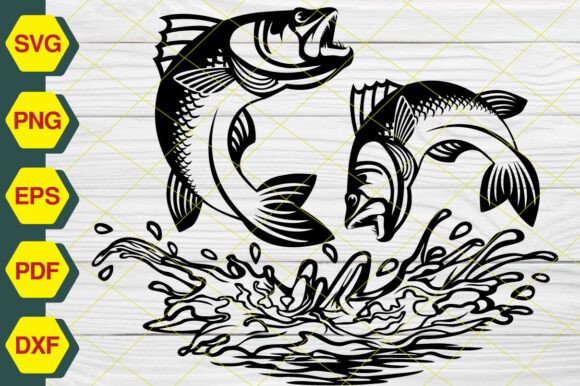 Bass Fishing SVG Review for Real Embroidery Work