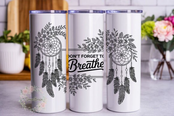 Bohemian Dreamcatcher Floral 20oz Skinny Review