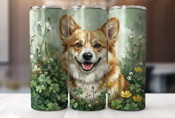 Corgi Dog St. Patrick s Day Tumbler Wrap Review