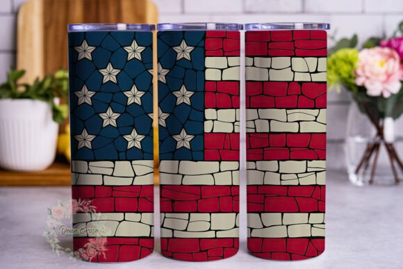 Distressed Flag Stained Glass Tumbler Review