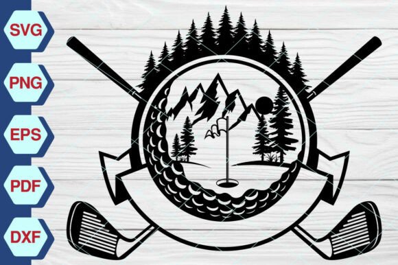 Golfing Scene SVG Golfer EP315 Review