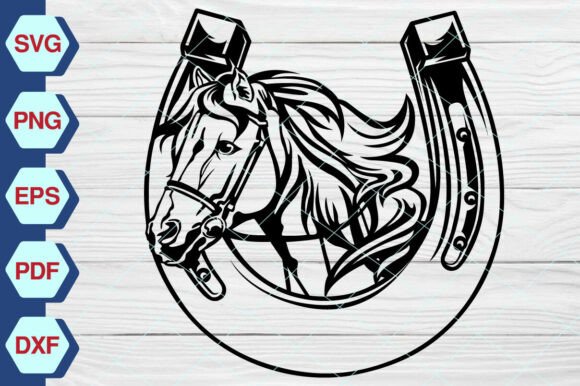 Horse Head with Horseshoe SVG - EP346 Review