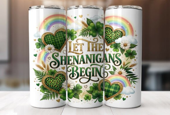 Let the Shenanigans Begin Tumbler Wrap Review