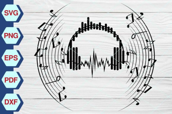 Music Note SVG, Headphones Music-EP-301 Review