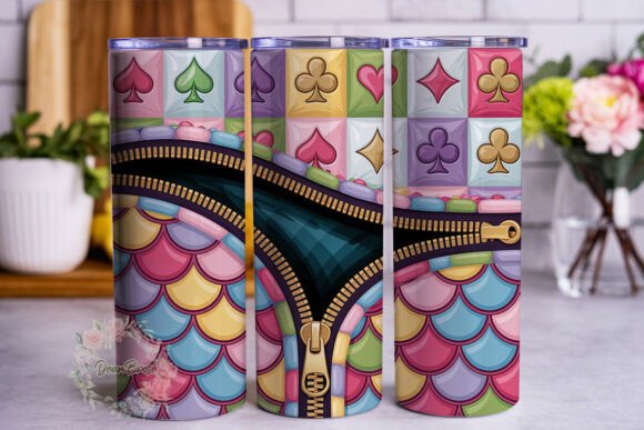 Pastel Quilted Scales Tumbler Design Review