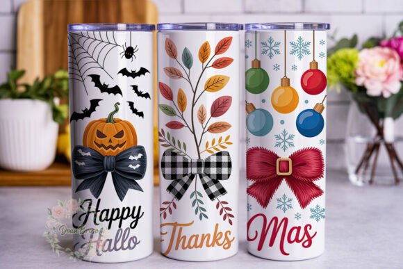 Seasonal Holiday Wrap 20oz Skinny Tumble Review