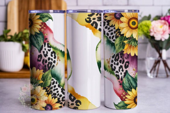 Sunflower Leopard Print 20oz Wrap Review