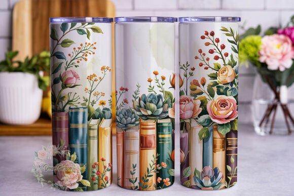 Vintage Books Floral Tumbler Wrap Review