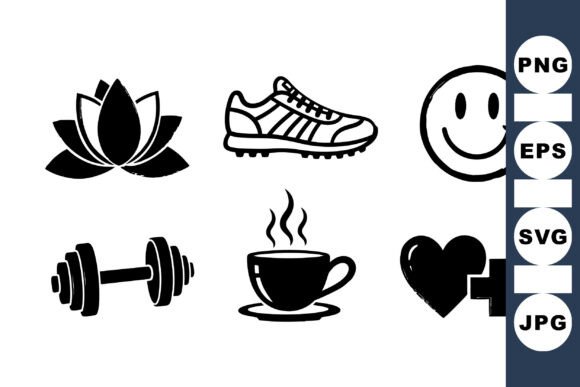 Wellness Lifestyle Icon Set Review